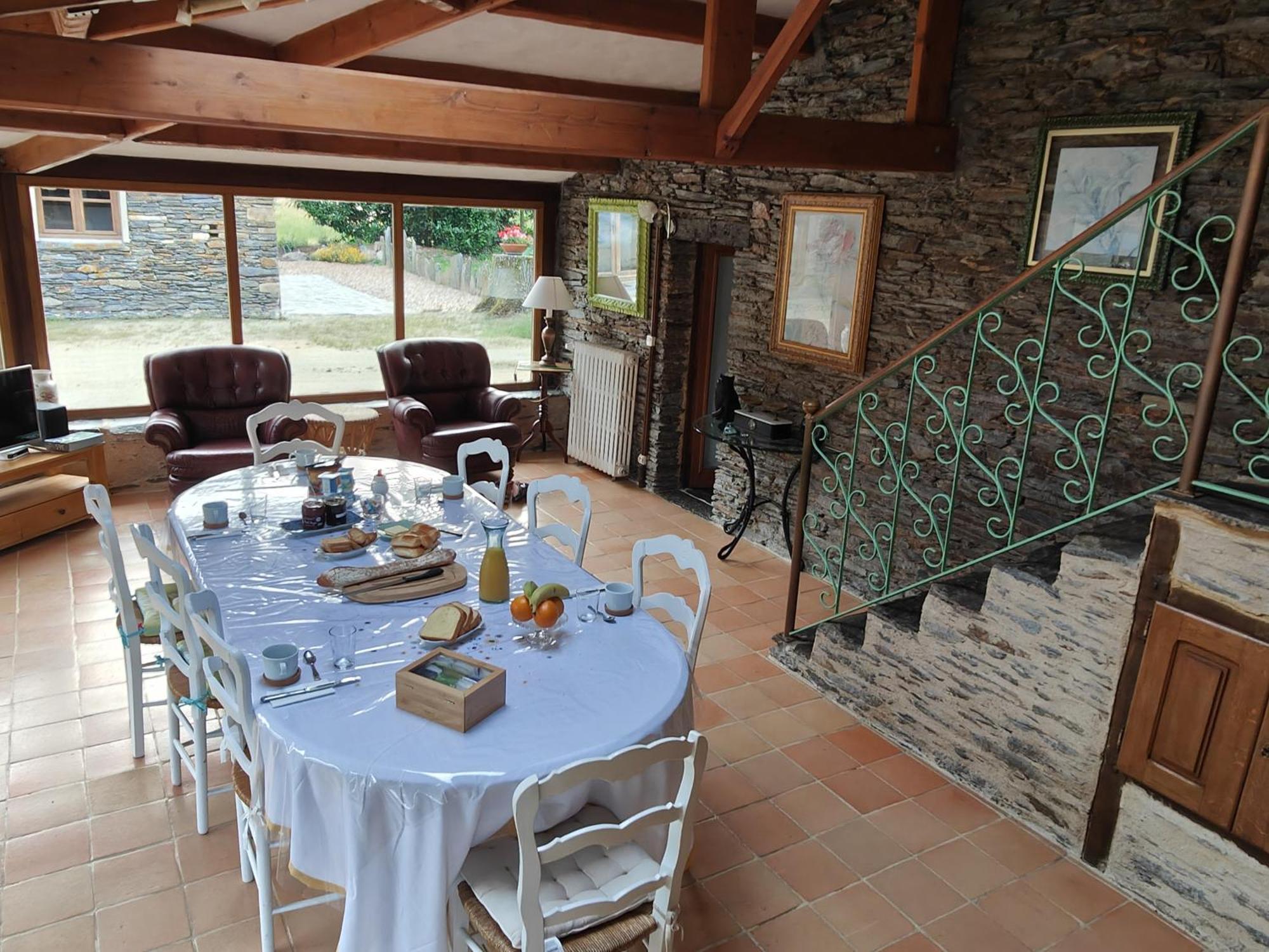 Chambre D'Hotes Saint Jacob Relais De Chasse Du XVIII Siecle Les Fougerêts Εξωτερικό φωτογραφία