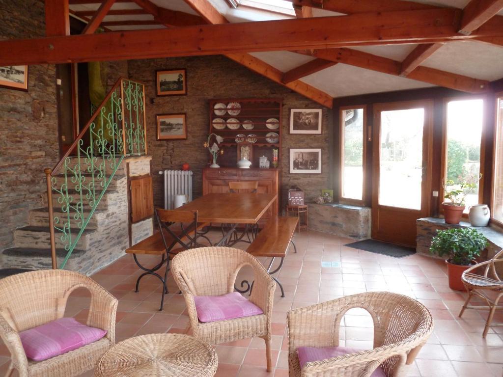 Chambre D'Hotes Saint Jacob Relais De Chasse Du XVIII Siecle Les Fougerêts Εξωτερικό φωτογραφία